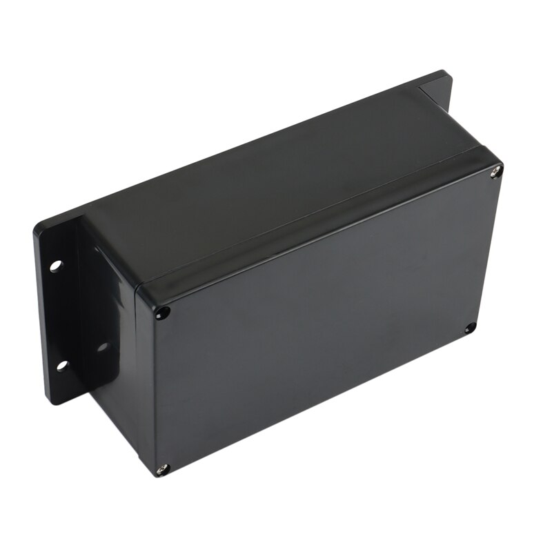 Waterproof Black DIY House Meter Box ABS Plastic Project Box Storage Box Enclosure Box