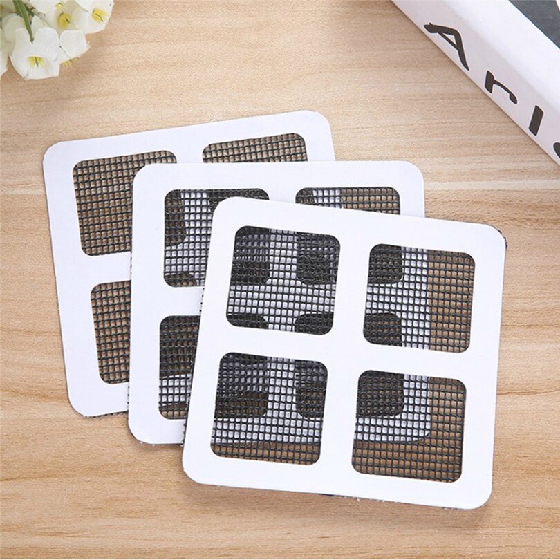 5 Pack Window Mosquito Screen Net Door Screen Repair Patch Adhesive Repair Kit Self Adhesive Repair Tape Window Repair Tool J50