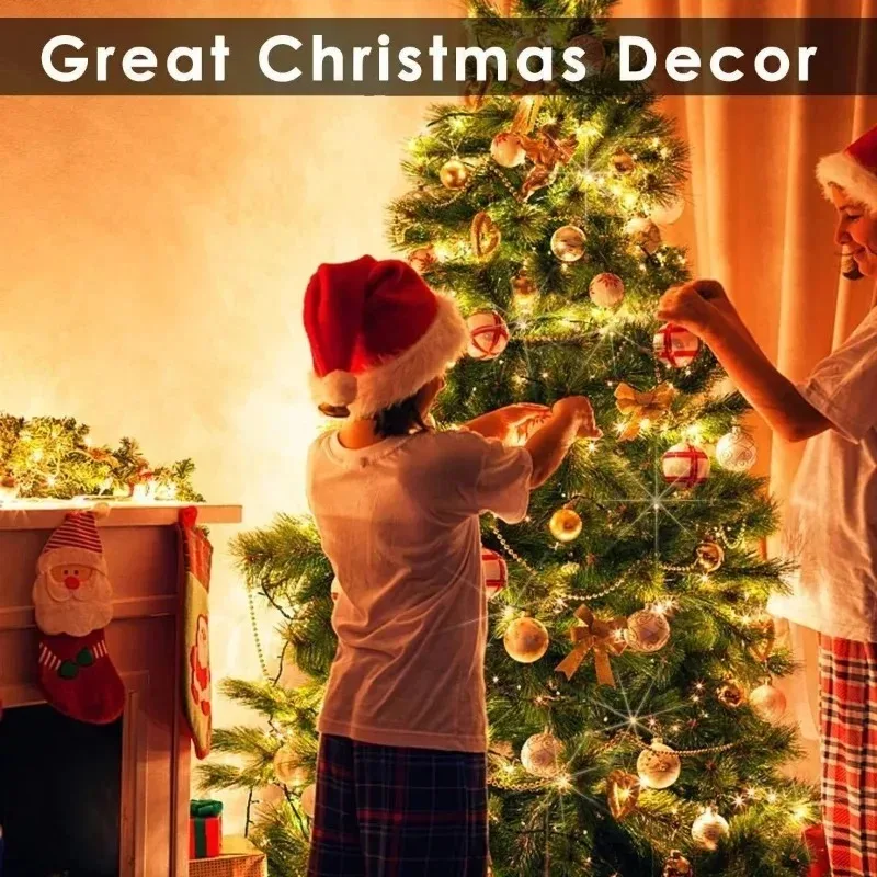 Guirnalda de luces Led USB, 5M/10M/20/30M, telecontrol, 8 modos, luces de Control remoto, guirnaldas de hadas, lámparas de decoración para bodas, Navidad y vacaciones