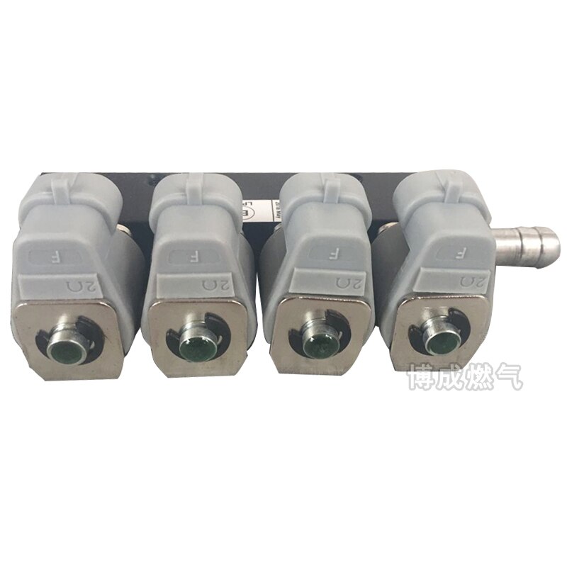 Nozzles 4 Cylinders GBO LPG CNG, Gas Ramp 2 Ohms, Injector