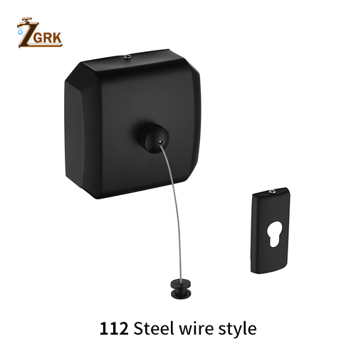 ZGRK Portable acier inoxydable rétractable corde à linge intérieur extérieur blanchisserie cintre sèche-linge organisateur vêtements séchage Rack: 112Steel wire