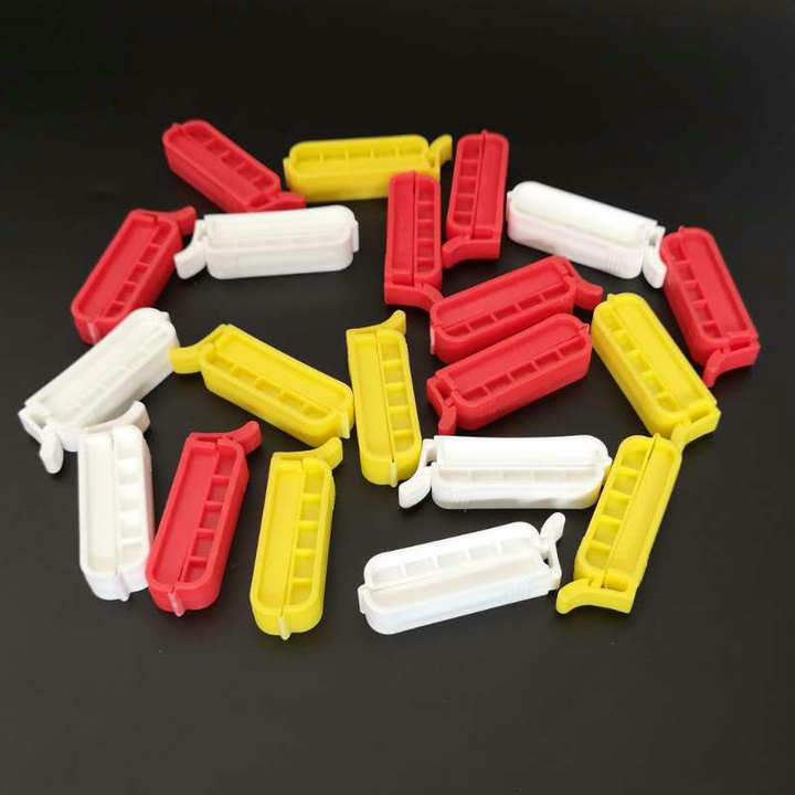 20pcs/lot Universal 40/60/80mm Plastic Dialysis tubing closures clamps for laboratory