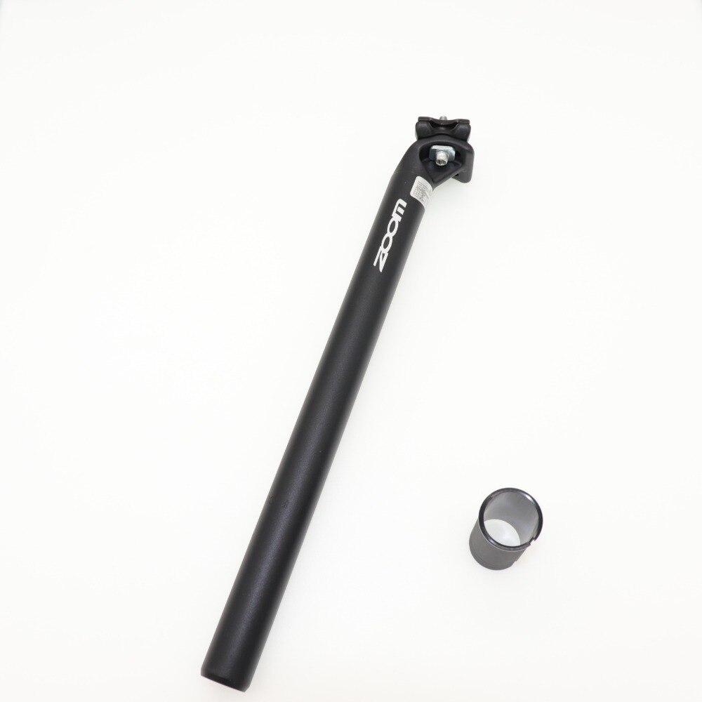 Zoom MTB luz peso sillín 280g 12MM OffSet 2-pernos de poste de asiento de bicicleta negro mate/27,2/30,9/31,6mm 350mm