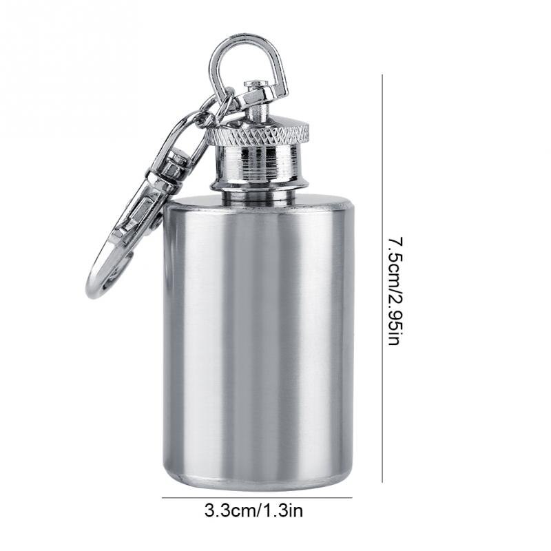 1oz/30mL Stainless Steel Wine Whiskey Flask Small Size Mini Alcohol Bottle Cotainer for storing wine, alcohol, Whiskey