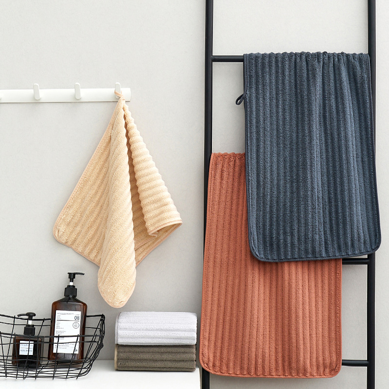 Coral Fleece Towel Bath Towel Quick and Easy to Dry Soft Absorbent Towels Bathroom Hotel Eco-Friendly Beach Towel For Home