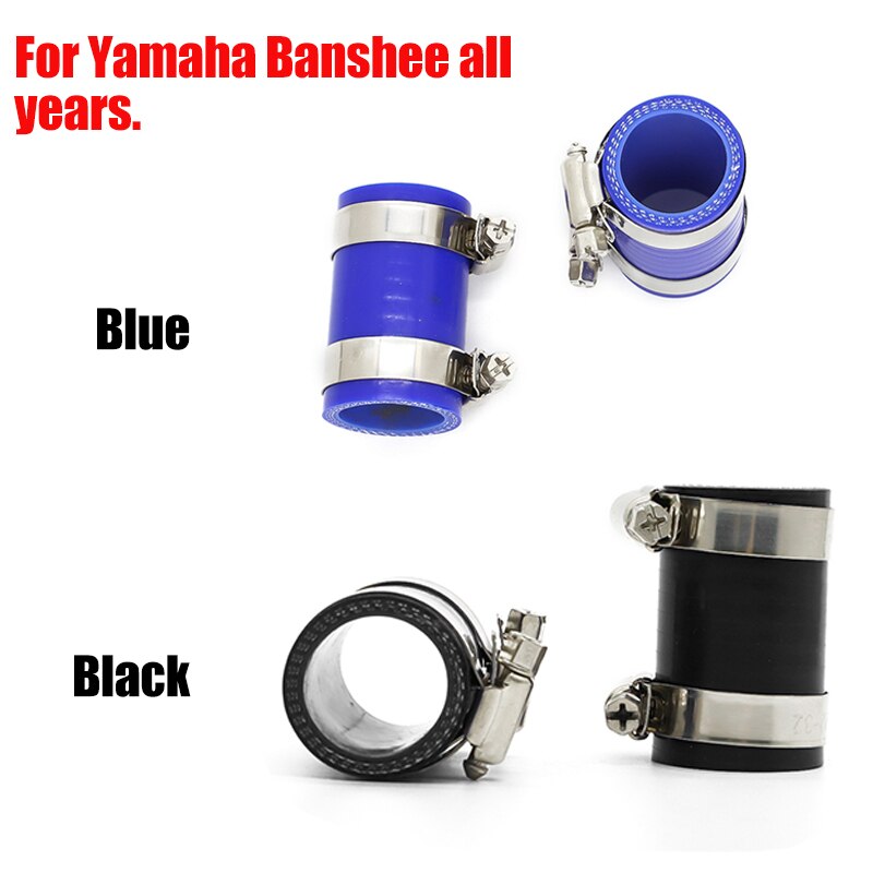 Silicone Exhaust Pipe Couplings Clamps Fit for Yamaha Banshee 1987-2006 Factory Toomey FMF DG Pro Circuit Pipes Car Accessories