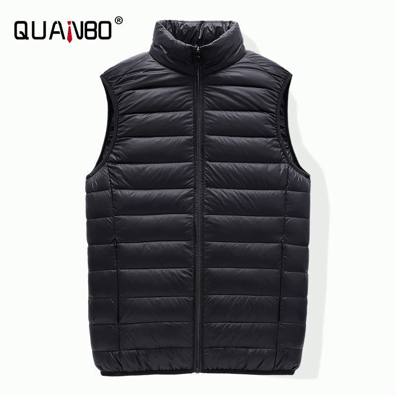 Miesten hihaton toppatakki syksy/kevät kevyt vedenpitävä pakattava miesten untuvatakki