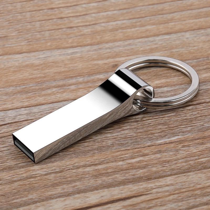 Metalen Usb Flash Drive Usb 2.0 Memoria Pen Drive 64 Gb 128 Gb 16 Gb Geheugen Usb Stick Cle 32gb 8 Gb Pendrive Sleutelhanger