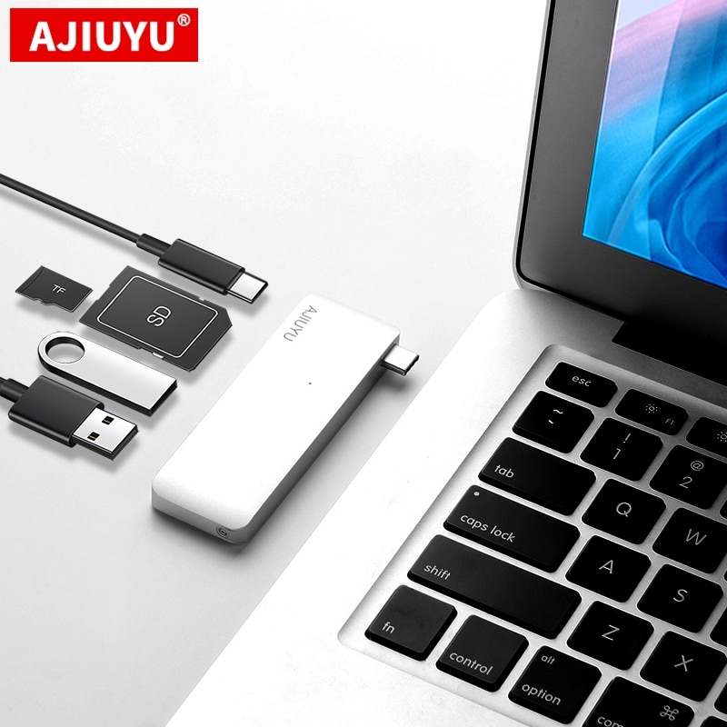 AJIUYU-adaptateur Dock USB Type C vers HDMI, pour Huawei MateBook X Pro, matebook 13, 14, , USB-C et 3.1
