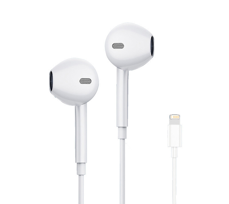 Écouteurs filaires d'origine pour iPhone 16/15/14/13/12/11 Pro Max 7/8Plus XR/XS/X iPad écouteurs intra-auriculaires Lightning USB-C 3.5mm écouteur: Bleu