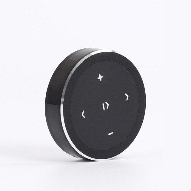 mobile phone bluetooth music playback remote control wireless bluetooth media button to start Siri for iOS/Android phones: black