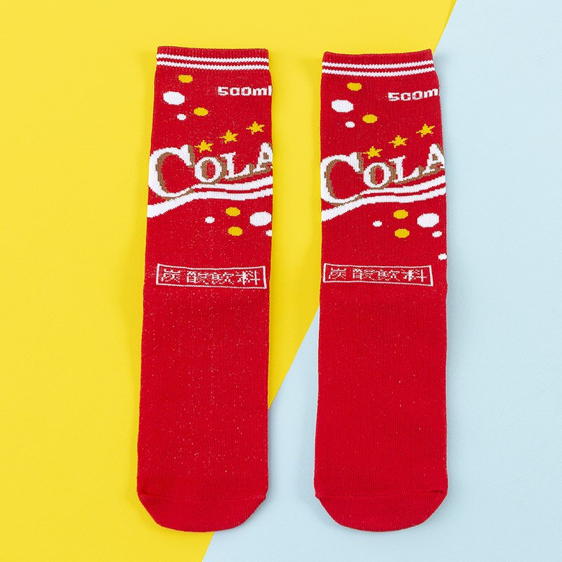 Frauen Socken Lustige Nette Karikatur Obst Banane Avocado Zitrone Ei Cookie Donuts essen Glücklich Japanischen Harajuku Skateboard Socken: 7