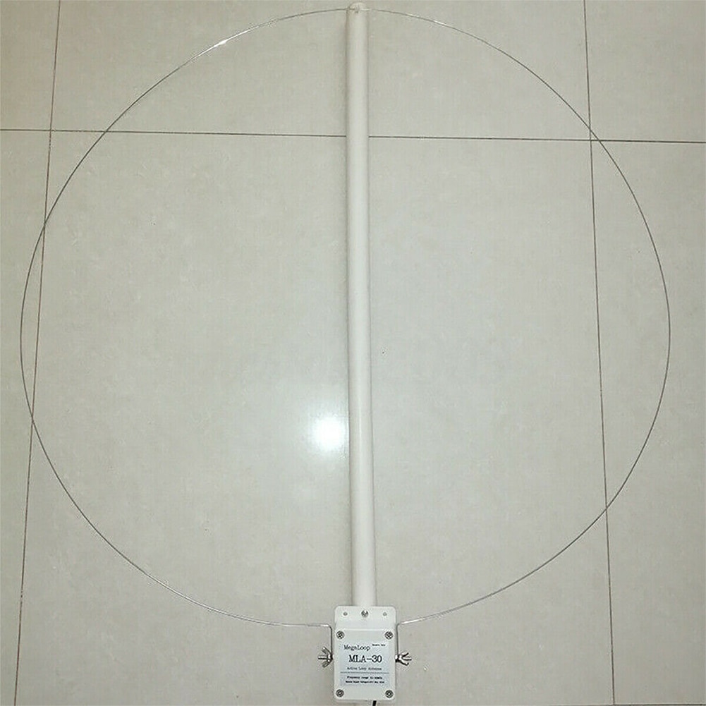Mla 30 100 khz -30 mhz roterende udendørs ring aktiv sløjfe retningsbestemt modtage antenne interferens minimere medium kort bølge
