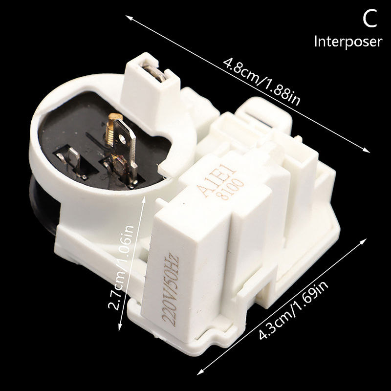 Koelkast Compressor Ptc Relais En Overbelasting Protector Start Relais Aangesloten Overbelasting Bescherming Relais Voor Krimpen Starter: M