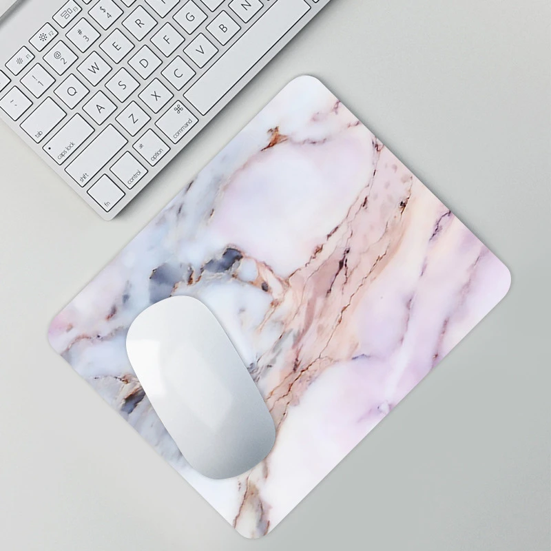 Kawaii Leuke Muismat Kantoor Muismat Bureaumat Bloem Gaming Accessoires Toetsenbord Pads Kleine Matten Rubberen Tapijt Tapijt: WHITE