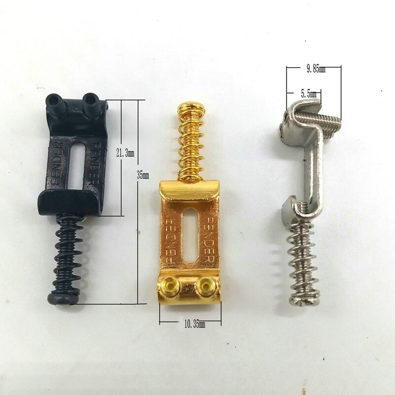 6 Roller Bridge Pull String Code Electric Guitar Saddle for Stratocaster Telecaster Electric Guitar Accessories Silver