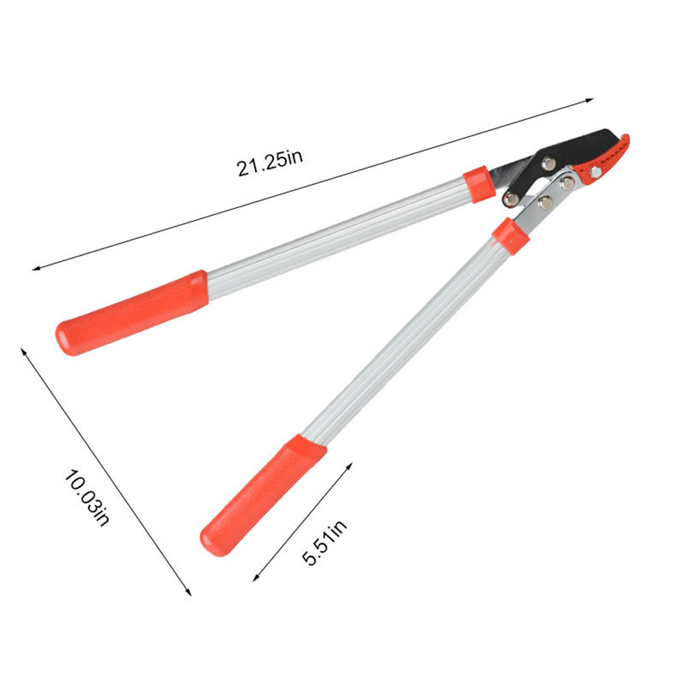 Anti-Slip Portable Pruning Tools Telescopic Tree Ratchet Lopper Pruner Extending Garden Cutter Branch Shear Tools Garden Tools: Default Title