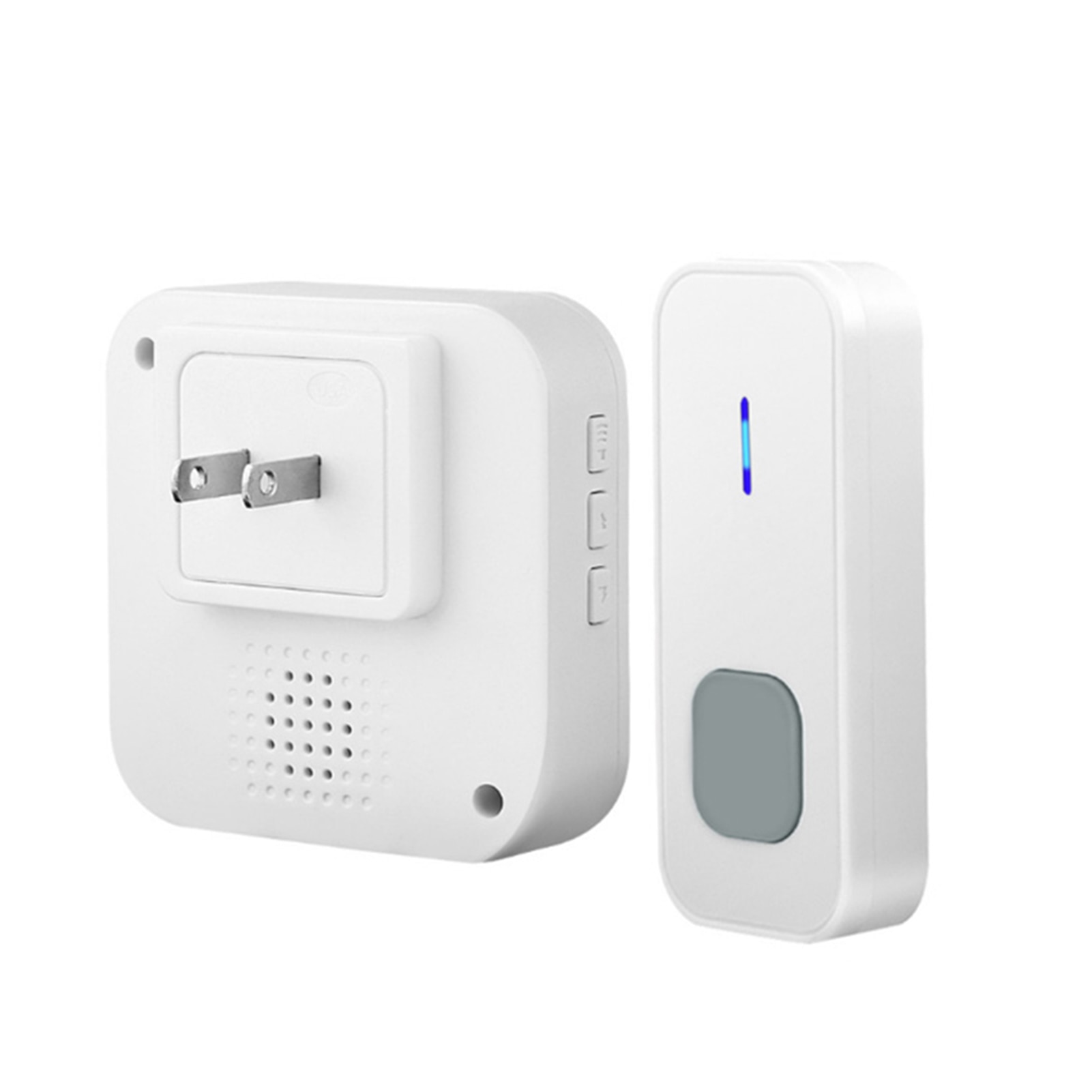 Wireless Doorbell Set 300M Waterproof Doorbell Transmitter 55 Ring Tones Household Remote Control Music Doorbell Receiver