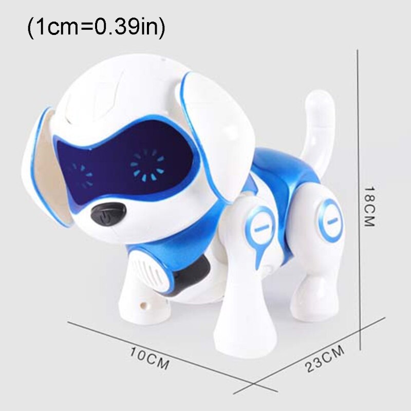 Elektronische Dier Intelligente Robot Hond Cool Ademhaling Lichten Robot Puppy P31B