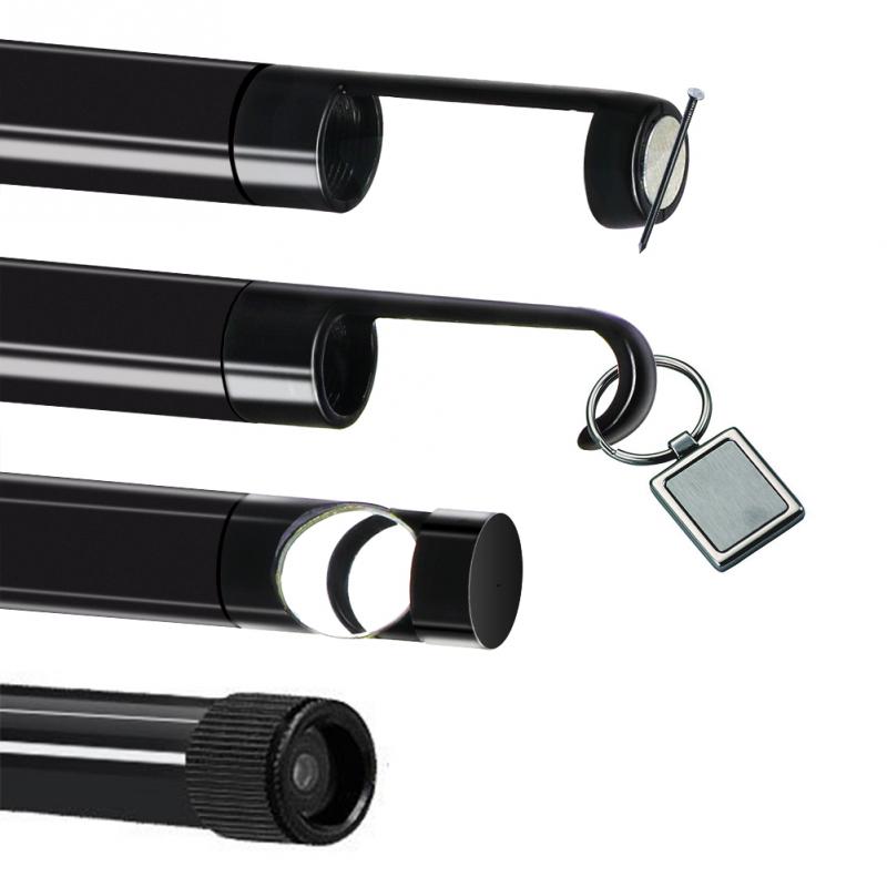 flexibel Haken Magnet Seite Spiegel einstellen für 8mm Depstech kabellos Endoskop Kamera Wasserdicht Weiche Kabel Inspektion