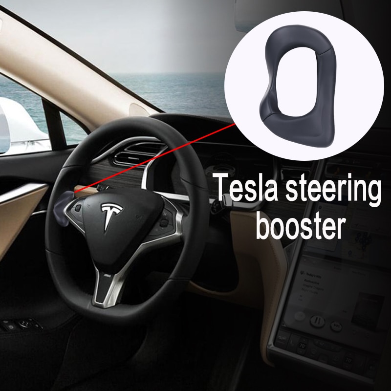 Car Steering Wheel Booster For Tesla Model 3/S/X/Y Autopilot Counterweight Accessories Ring FSD Automatic Assisted Weight AP