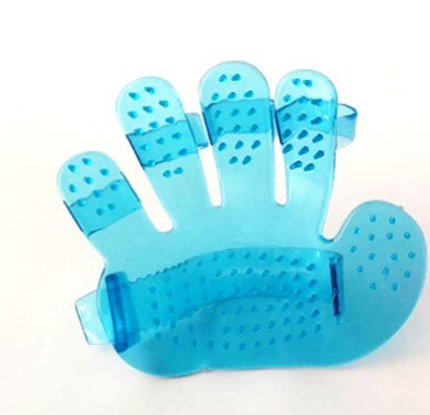 Pet Glove Cat Grooming Glove Cat Hair Deshedding Brush Gloves Dog Comb For Cats Bath Clean Massage Hair Remover brushes Gentle: Right hand / Other
