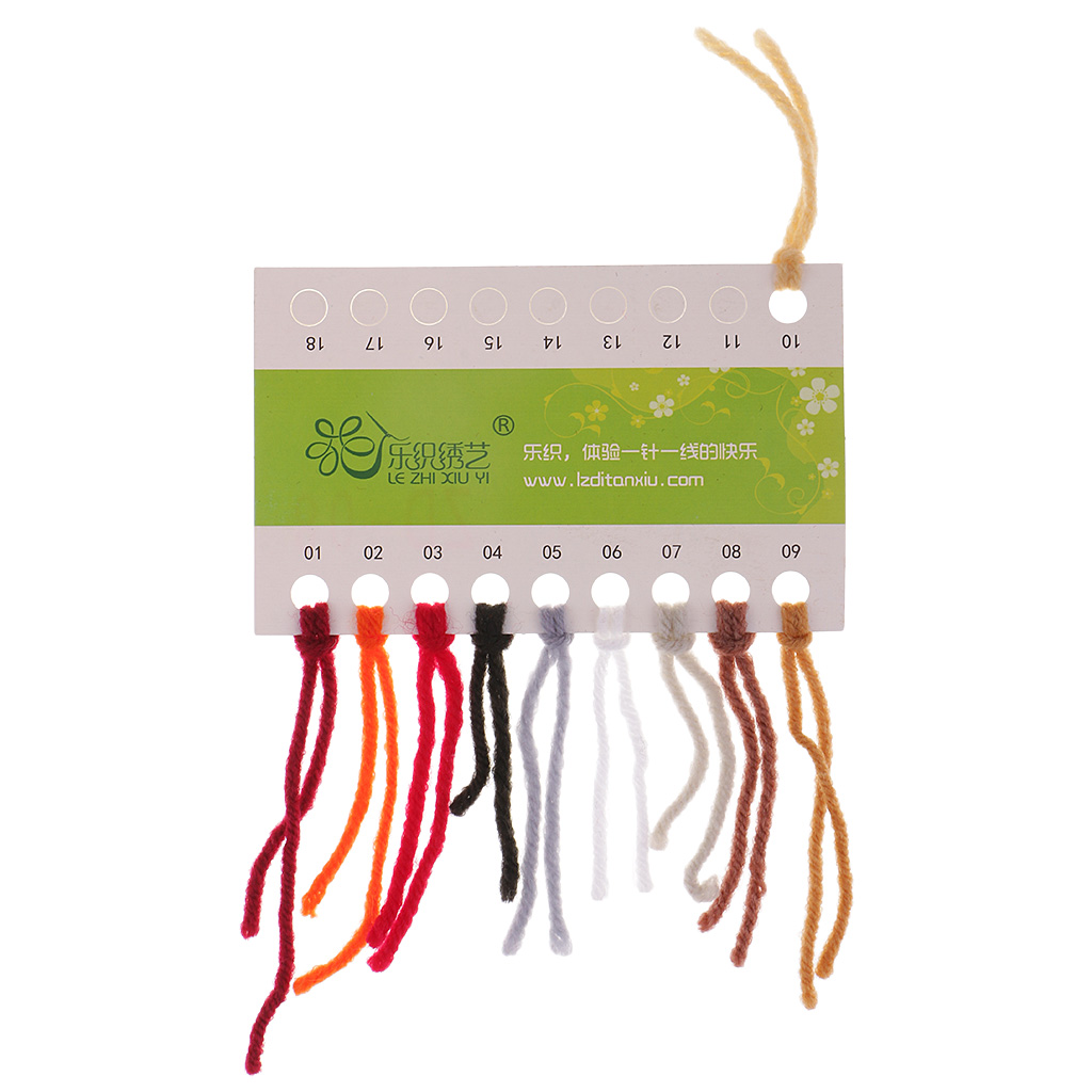 DIY Dog Latch Hook Rug Kits for Adults Beginners + 1Pcs Wood Crochet Hook