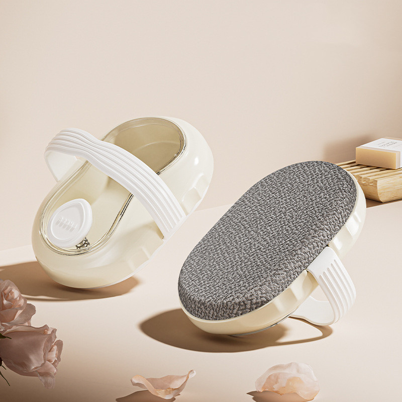 Badborstel Rugdoucheborstels Exfoliërende scrub Huidmassager Peeling Badkamerborstel Massage Wassen Haarkam Badreiniging ﻿