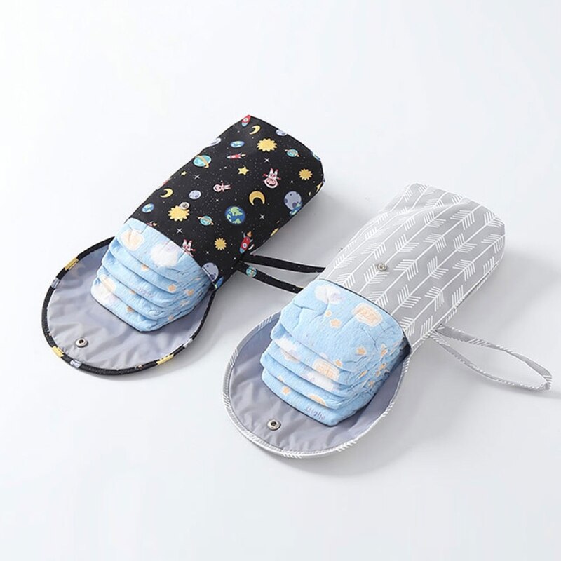 Multifunctional Baby Diaper Bags Reusable Waterproof Diaper Organizer Portable Capacity Mummy Bag