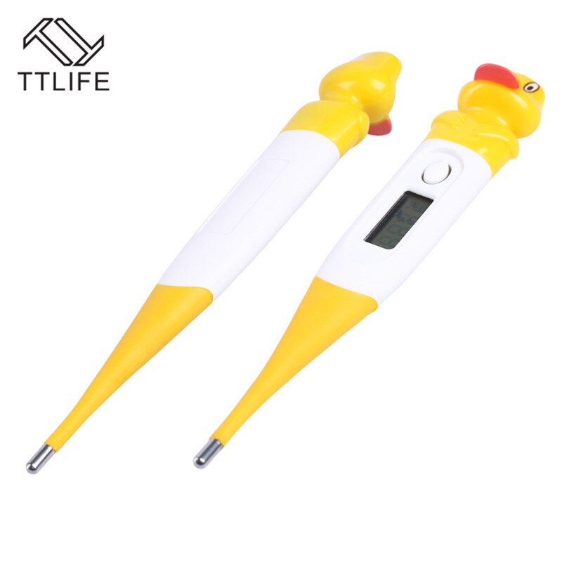 Cartoon Cute Soft Touch Infant Waterproof Digital Thermometer Children's Thermometer For Baby Care