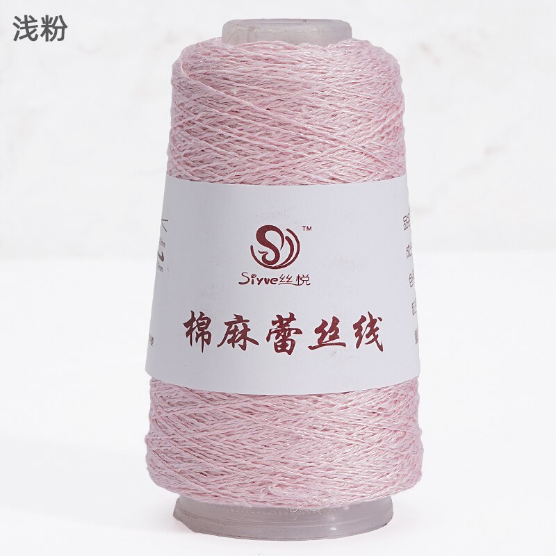 Il filato di lino mercerizzato da 50g è tessuto a mano: 3