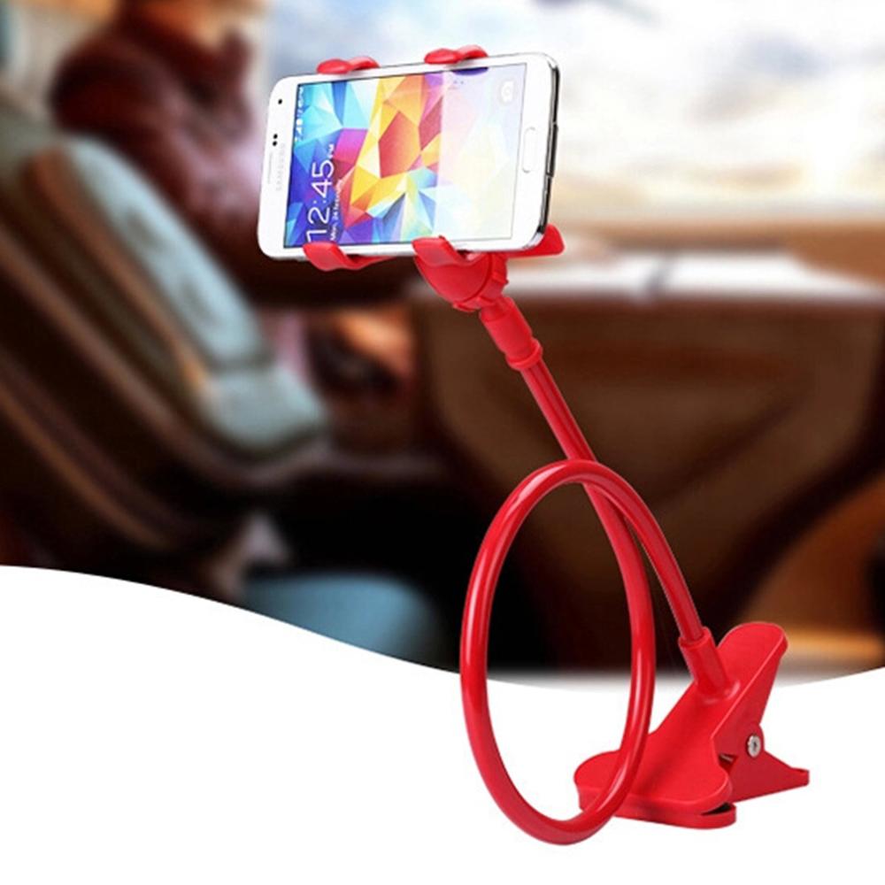 Support de téléphone portable Flexible à deux pinces, bras paresseux