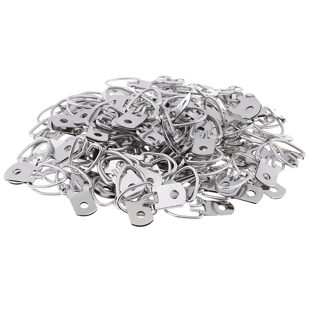 D-ring Fotohangers Voor Fotolijsten En Spiegels Zwart Set Van 30 Stuks Compact En Duurzaam