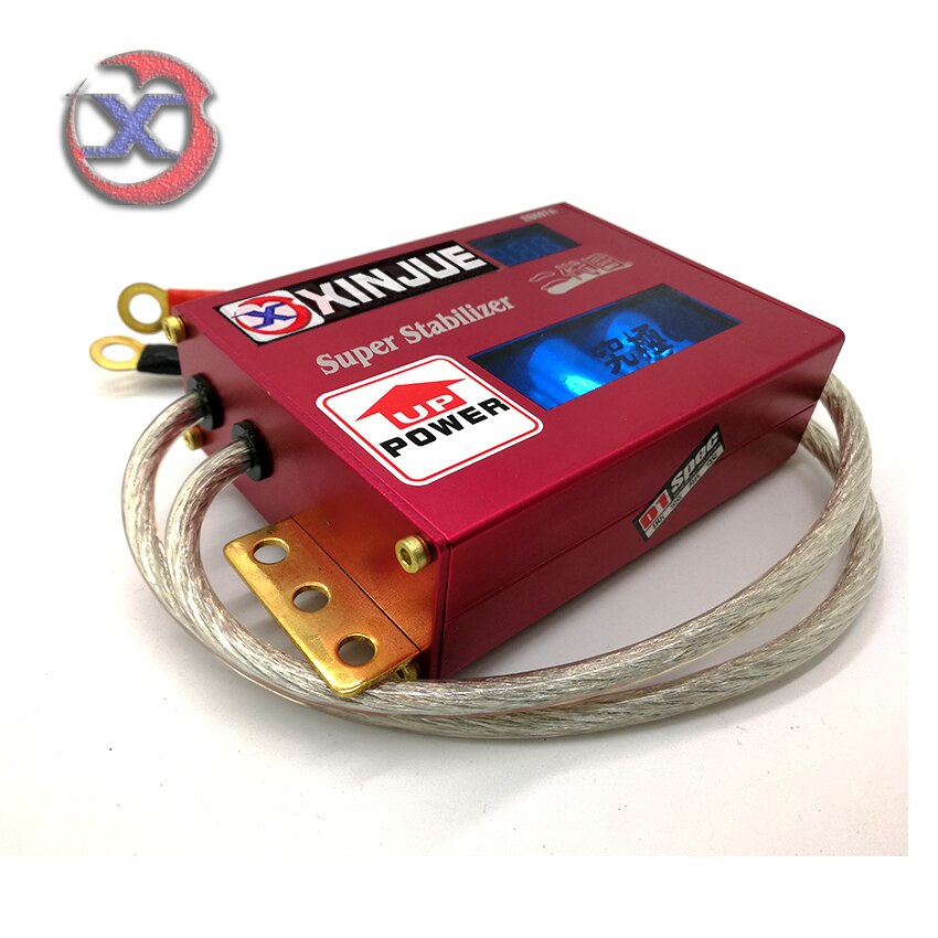 12V Universal Car Fuel Saver Voltage Stabilizer Regulator Voltage Earthing Volt Controller Car Electronic Rectifier