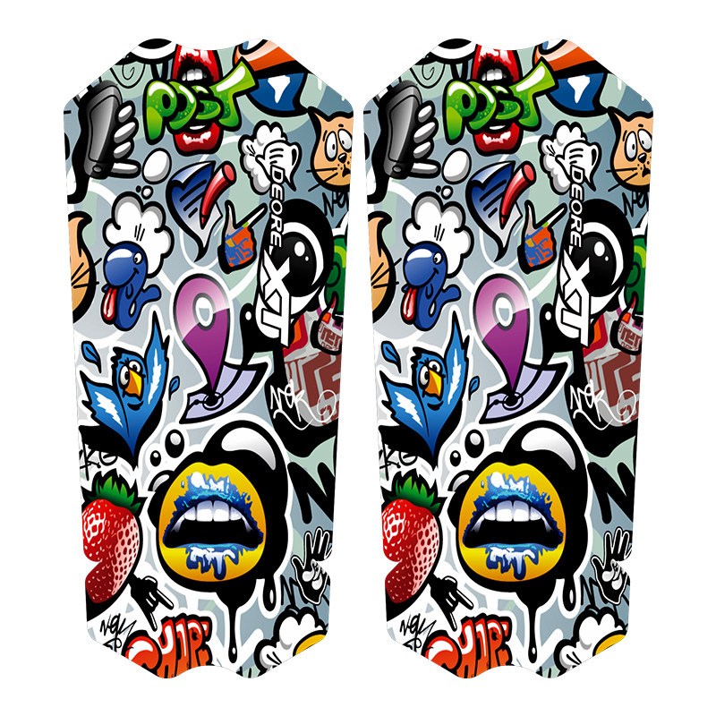 Lehool – autocollant de manivelle de vélo de montagne XT-M8100, AM DH, accessoires de vélo: magic mouth