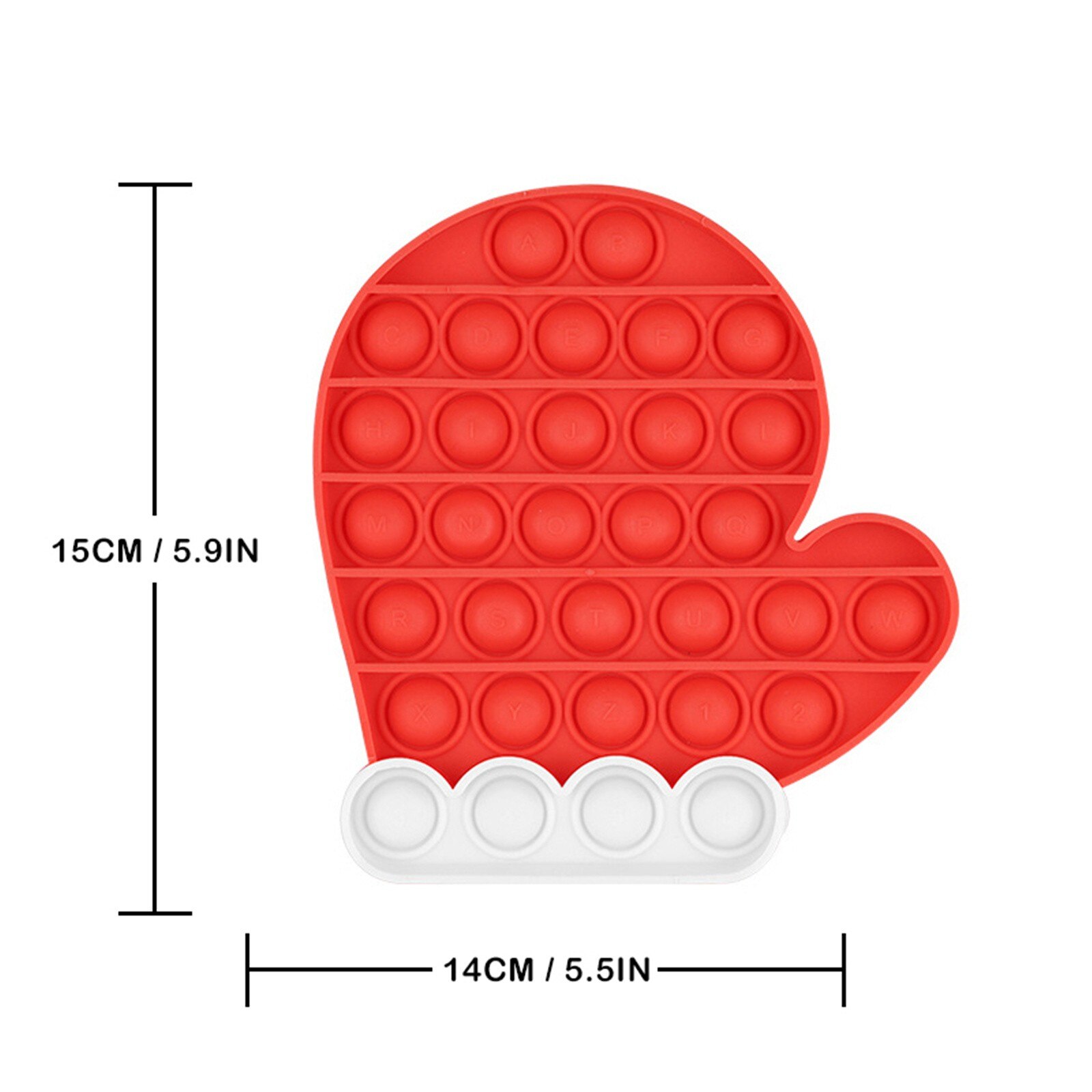 Push Pops Bubble Sensory Toy Autism Special Needs Stress Reliever Helps Relieve Stress and Increase Focus Soft Squeeze Kid Toys: C