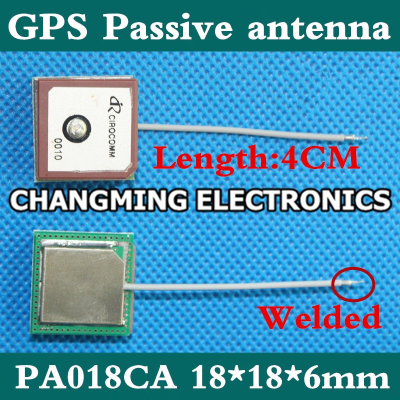 Built-in GPS passive antenna 18*18*6mm welded PA018CA(working 100% )1PCS
