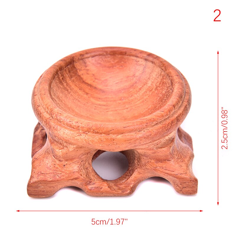 30mm 40mm 50mm Wooden Display Stand Base For Crystal Ball Glass Globe Lensball Magic Sphere Holder: M