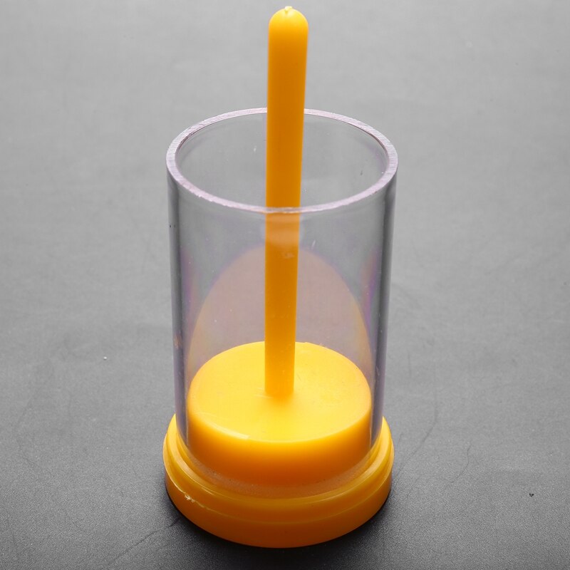 ! Plastic Queen Bee Marking Cage Marker Bottle W/ Plunger Beekeeping Equipment For Capture The Queen Bee Without Hurtin