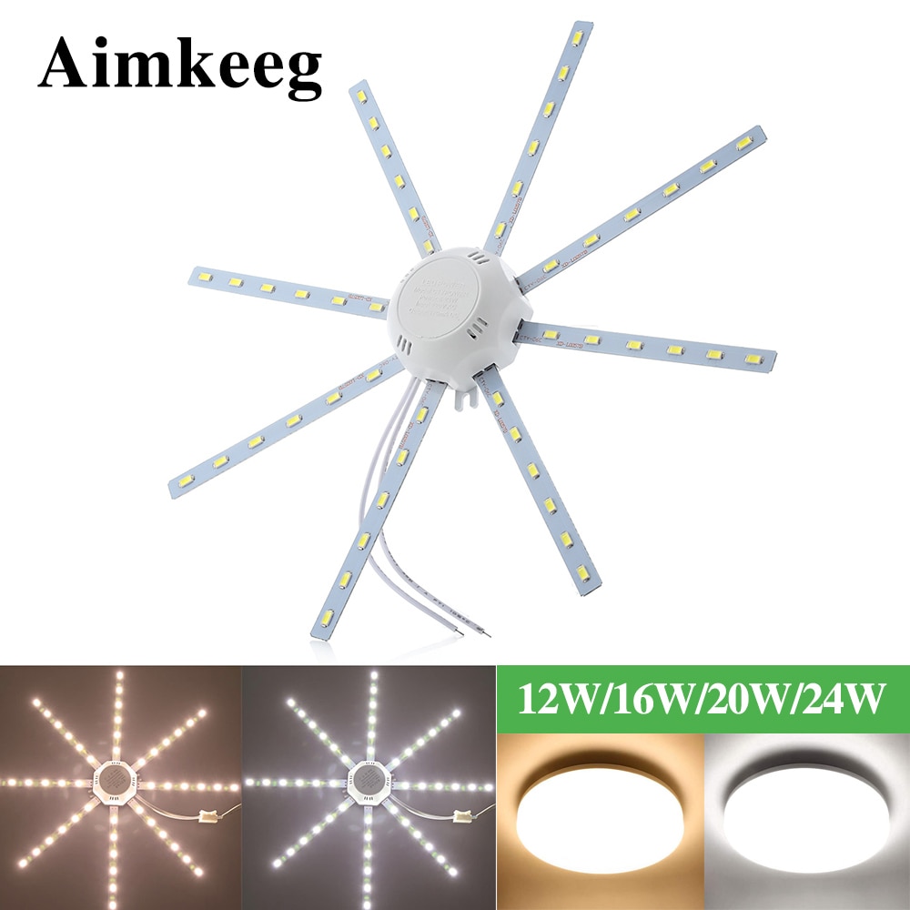 Modern LED Ceiling Light Octopus Living Room Lights Indoor Lighting Ceiling Lamps for Kids Room Energy Saving Lamp 12/16/20/24W