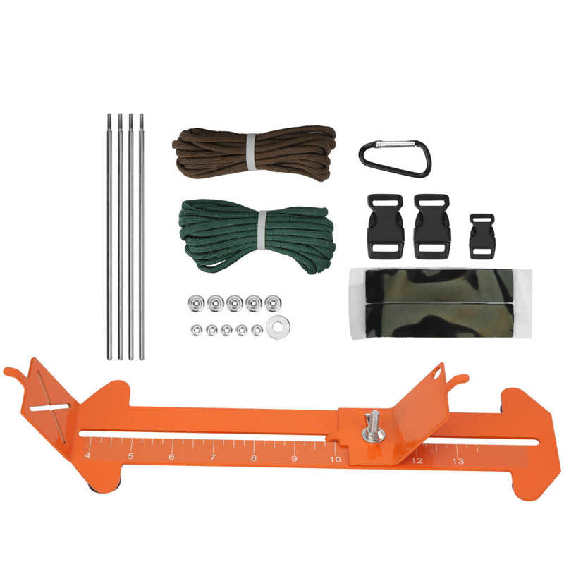 Paracord Weaving Jig Kit Bracelet DIY Jig Making Alloy Frame Braiding Craft Fixing Tool