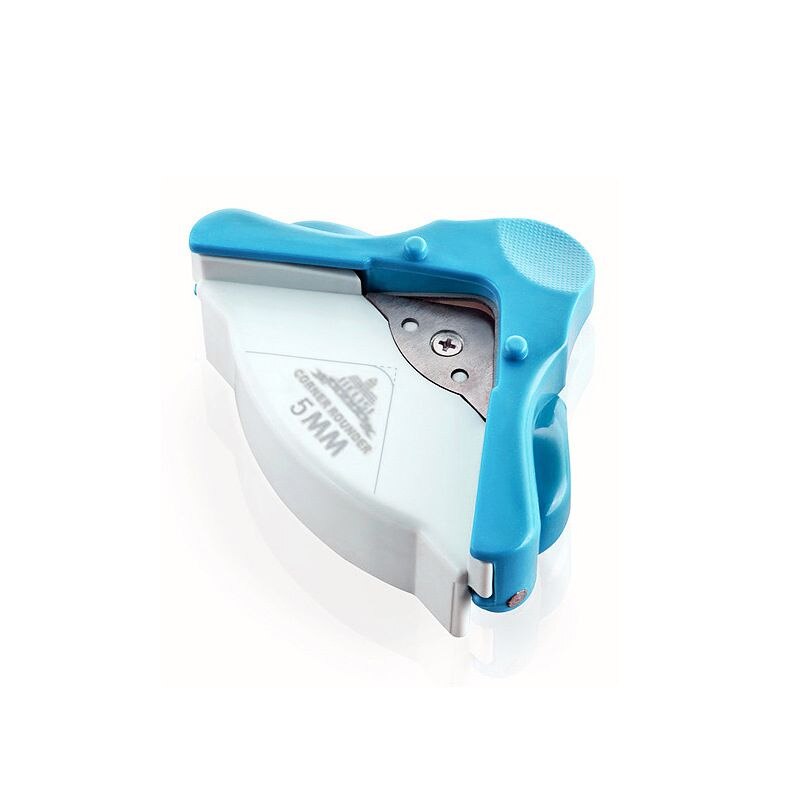 R4 DIY Mini Corner Rounder 5mm Kaart Papier Punch Craft Cirkel Patroon Foto Cutter Tool Briefpapier Hand Gat Craft scrapbooking W