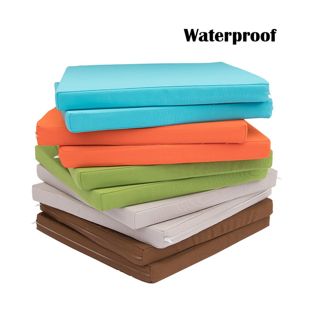 Enipate Waterproof Outdoor Furniture Cushions Replacement Deep Seat Cushion Back Cushion for Patio Chair Furniture Decoration