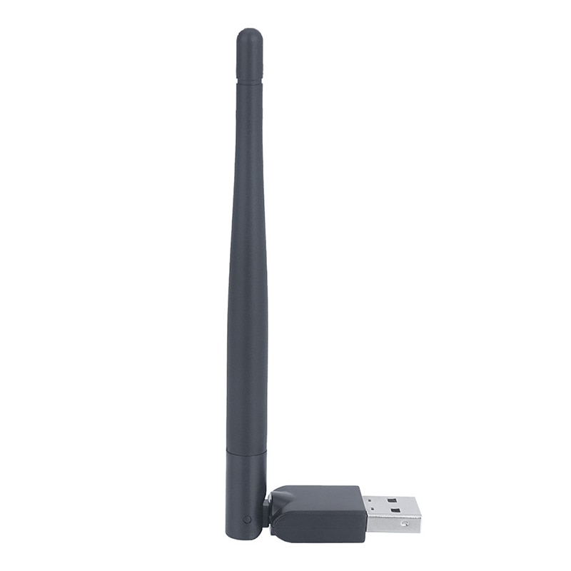 2020 antenna Wifi Usb per Scheda di Rete senza fili Usb 2.0 150mbps 802.11b/G/N Adattatore Lan con Girevole antenna