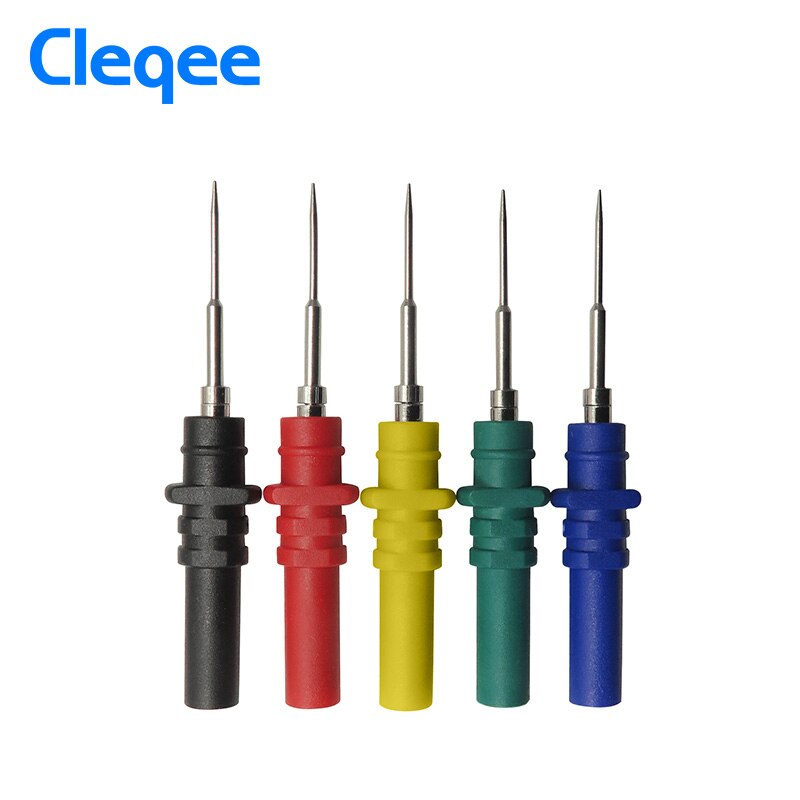 Cleqee P1036B 4 Mm Banana Banana Plug Test Lead Kit Voor Multimeter Wedstrijd Alligator Clip U-Type & punctie Testen Probe Kit
