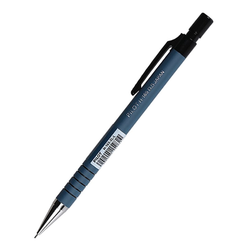 Lote de 5 unidades de portaminas de Japón H-165-SL, 0,5 MM, papelería estándar para oficina y escuela,: Azul