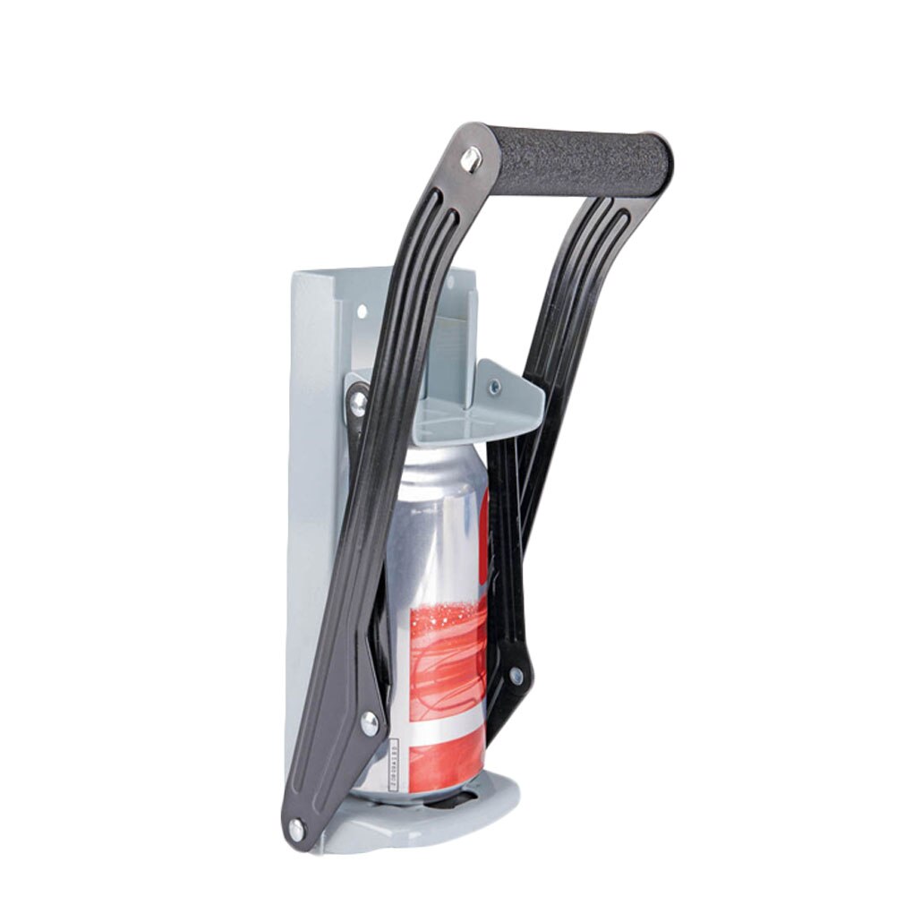 16oz 500ml stor dåse genbrug maskine krukke knuser vægmonteret press øl flaske bar åbner