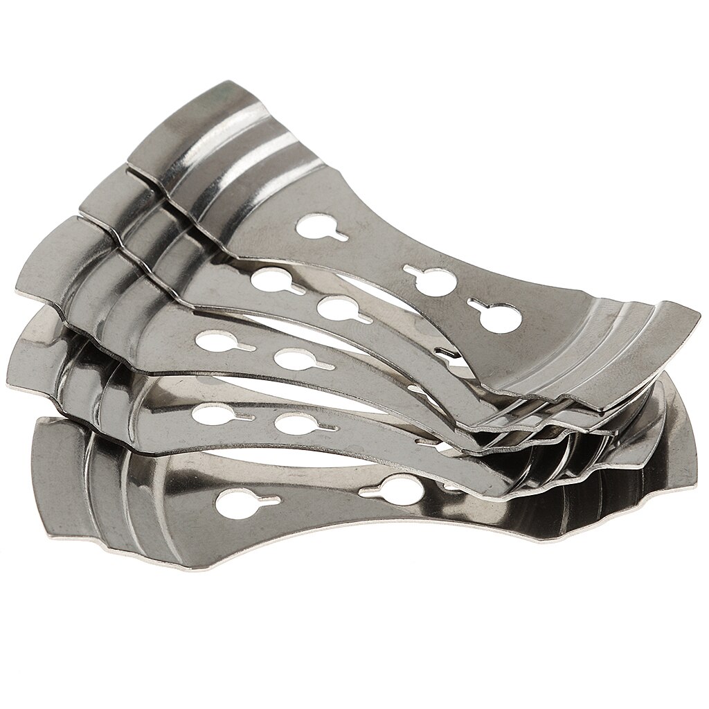 Pack de 5 velas con soporte para mechas de Metal mechas para velas soporte de dispositivo de centrado para vela de cena/vela de pilar/vela de vela, etc