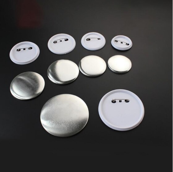 pin button 25mm(1") pin badge metarail plastic and metal badge pin 1000pcs