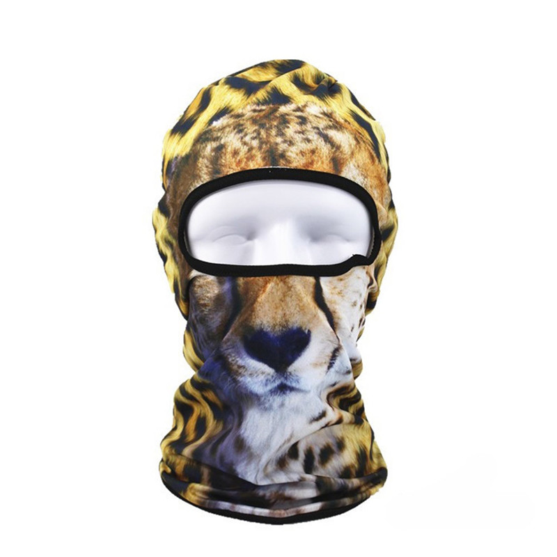 3D Dier Outdoor Ski Maskers Bike Cyling Mutsen Winter Wind Stopper Gezicht Hoeden FW123